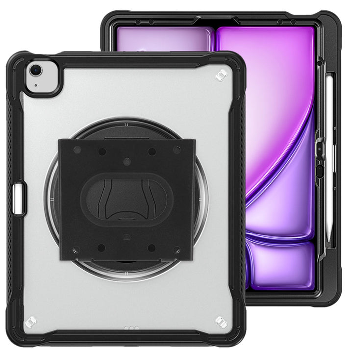 VSA-HVN-iPad-A6 | iPad Air 13 (M2) / (M3) | 2 Layers Rugged VESA Tablet Case with Wall Mount