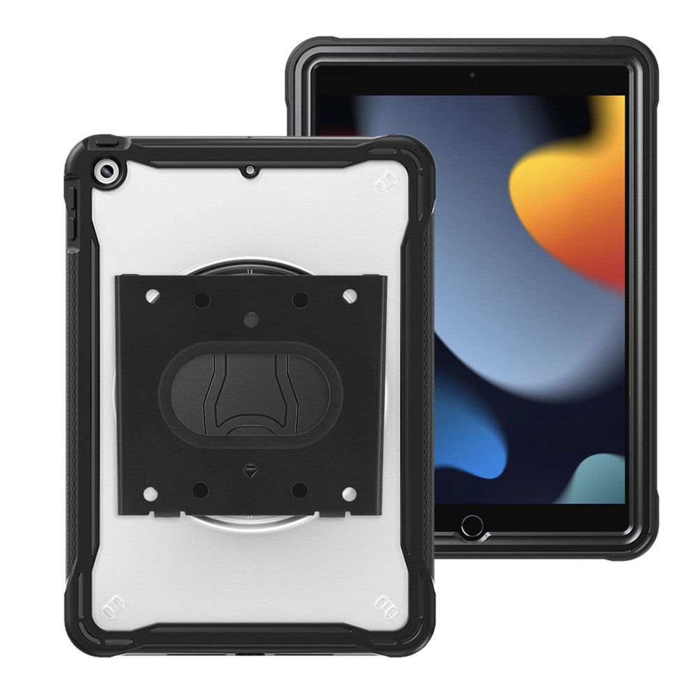 VSA-HVN-iPad-N3 | iPad 10.2 (7th & 8th & 9th Gen.) 2019 / 2020 / 2021 | 2 Layers Rugged VESA Tablet Case with Wall Mount