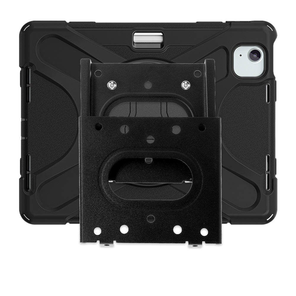 VSA-JVN-iPad-A5 | iPad Air 11 (M2) / (M3) | Ultra 3 Layers Rugged VESA Tablet Case with Wall Mount