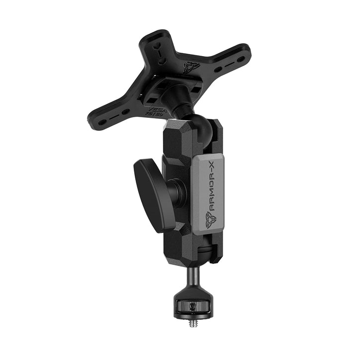 ARMOR-X ONE-LOCK 1/4" M6 Male Thread VESA Mount for tablet.