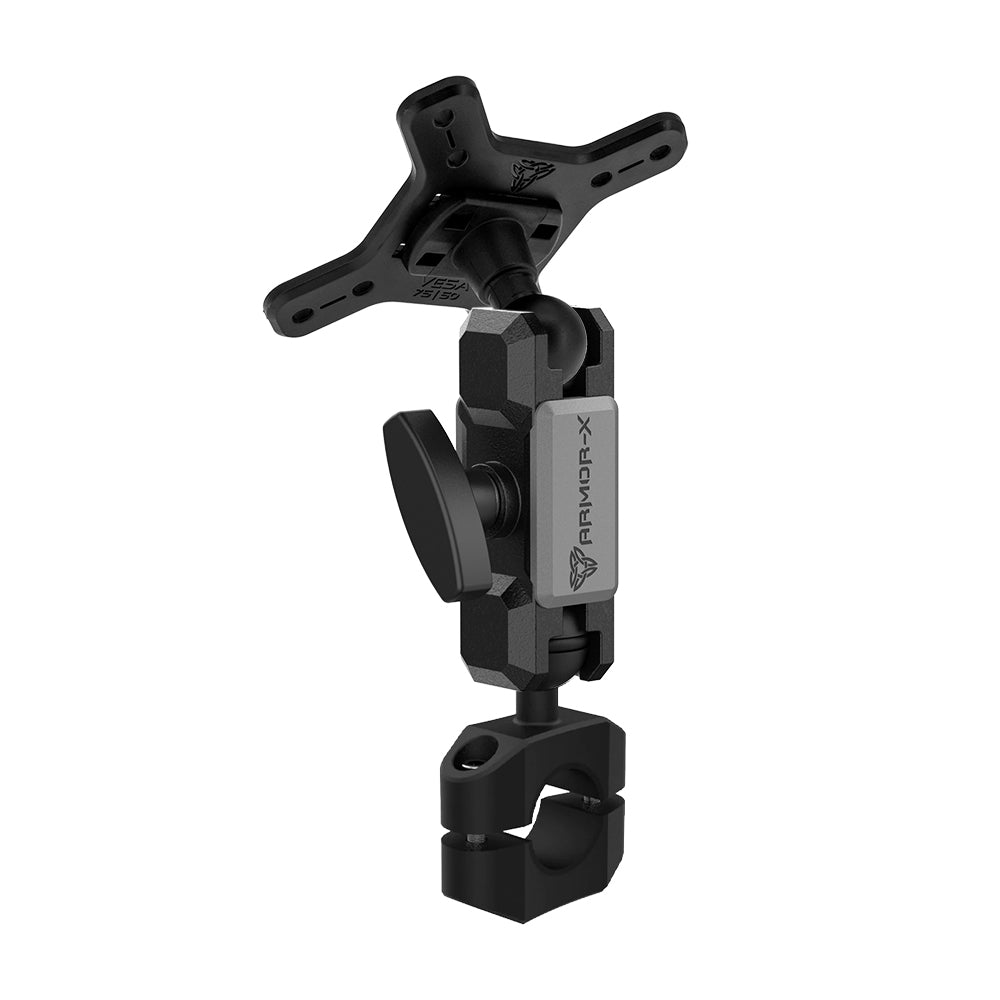 ARMOR-X ONE-LOCK Rail Bar VESA Mount * SMALL for tablet.