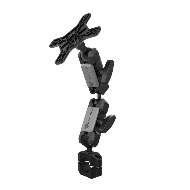 VSA-P14 | Rail Bar VESA Mount * SMALL ( 75x75mm | 50x50mm ) | ⌀17-28mm | Design for Tablet