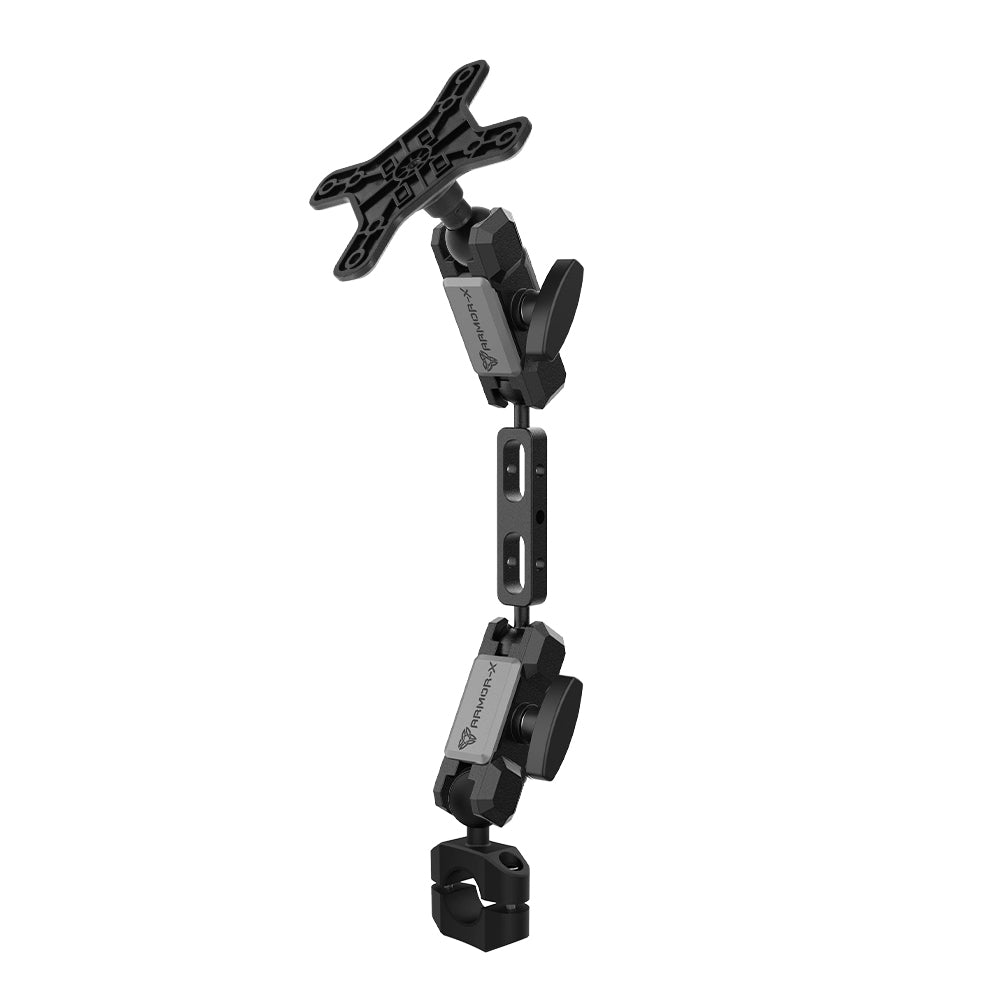 VSA-P14 | Rail Bar VESA Mount * SMALL ( 75x75mm | 50x50mm ) | ⌀17-28mm | Design for Tablet