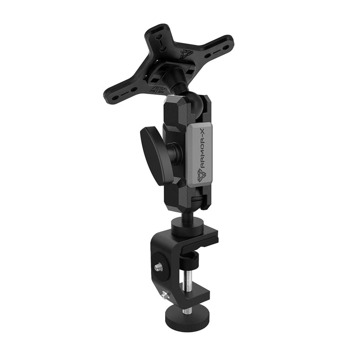 ARMOR-X ONE-LOCK C-Clamp VESA Mount* SMALL for tablet.