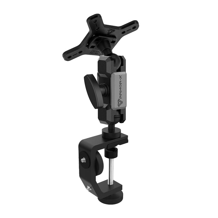 ARMOR-X ONE-LOCK C-Clamp VESA Mount * LARGE for tablet.