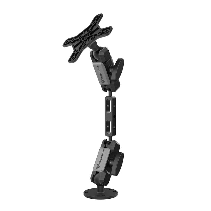 VSA-P22 | 2.5" Round Plate AMPS VESA Mount ( 75x75mm | 50x50mm ) | Design for Tablet