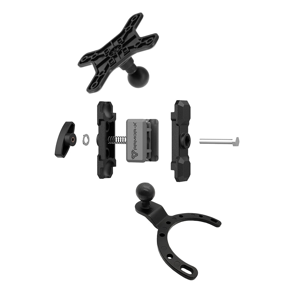 VSA-P32 | Motorcycle Fuel Tank Cap VESA Mount * LARGE ( 75x75mm | 50x50mm ) | Design for Tablet