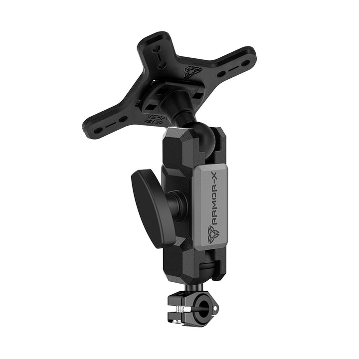 ARMOR-X ONE-LOCK Motorcycle Mirror VESA Mount for tablet.