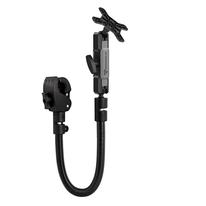 VSA-P46 | Adjustable Gooseneck Tough Clamp VESA Mount ( 75x75mm | 50x50mm ) | Design for Tablet