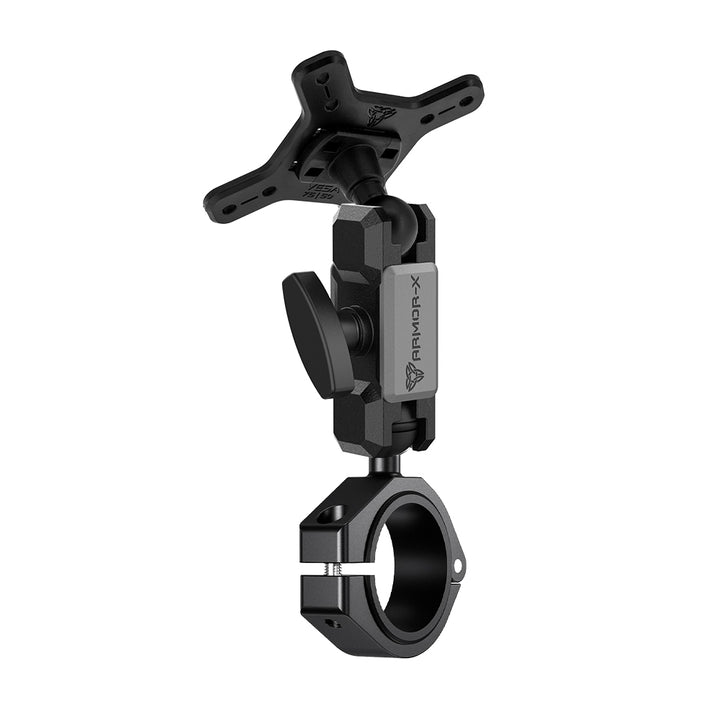 ARMOR-X ONE-LOCK Bar Clamp VESA Mount for tablet.