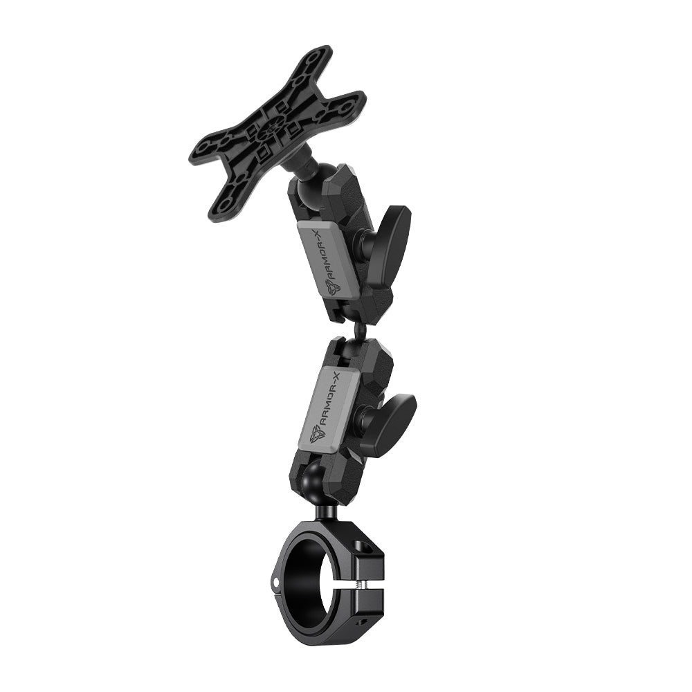 VSA-P55 | Bar Clamp VESA Mount ( 75x75mm | 50x50mm ) | ⌀38-50.80mm | Design for Tablet