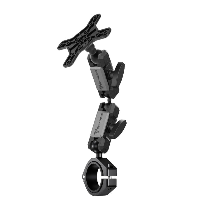 VSA-P55 | Bar Clamp VESA Mount ( 75x75mm | 50x50mm ) | ⌀38-50.80mm | Design for Tablet