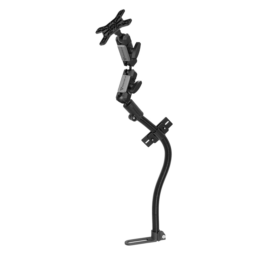 VSA-P57 | Adjustable Gooseneck VESA No-Drill Vehicle Mount ( 75x75mm | 50x50mm ) | Design for Tablet