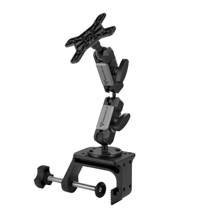 VSA-P58 | Heavy-Duty G-Clamp VESA Mount ( 75x75mm | 50x50mm ) | Design for Tablet