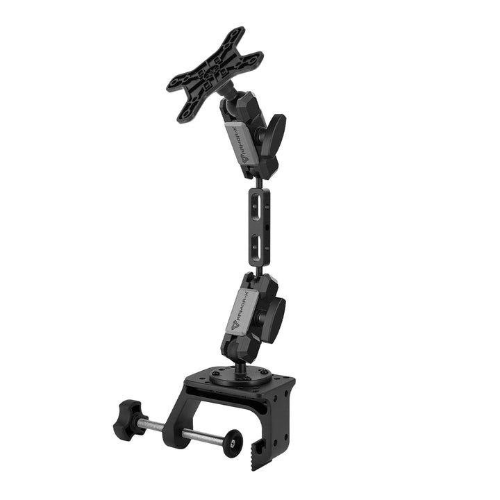 VSA-P58 | Heavy-Duty G-Clamp VESA Mount ( 75x75mm | 50x50mm ) | Design for Tablet