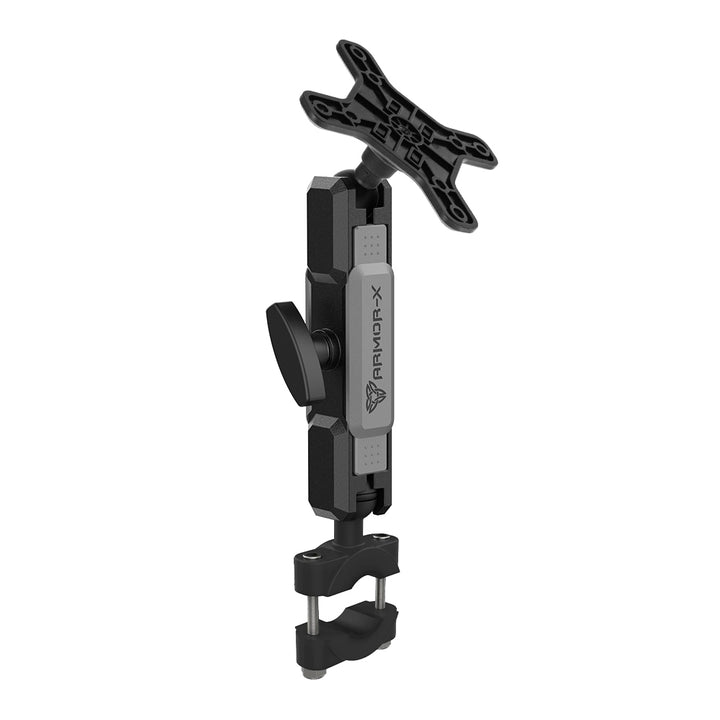 VSA-P6 | Rail Base VESA Mount ( 75x75mm | 50x50mm ) | ⌀8-20mm | Design for Tablet