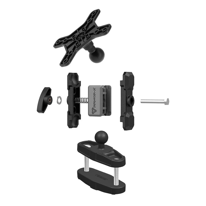 VSA-P63 | Forklift Pedestal Pillar VESA Mount (SMALL) ( 75x75mm | 50x50mm ) | Design for Tablet