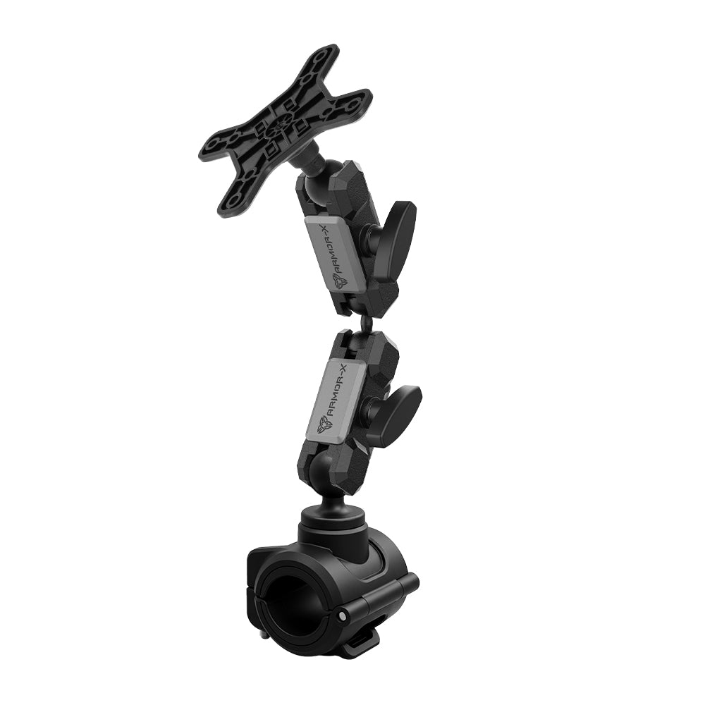 VSA-P68 | Quick Release Roll Bar VESA Mount ( 75x75mm | 50x50mm ) | ⌀25-32.5mm | Design for Tablet
