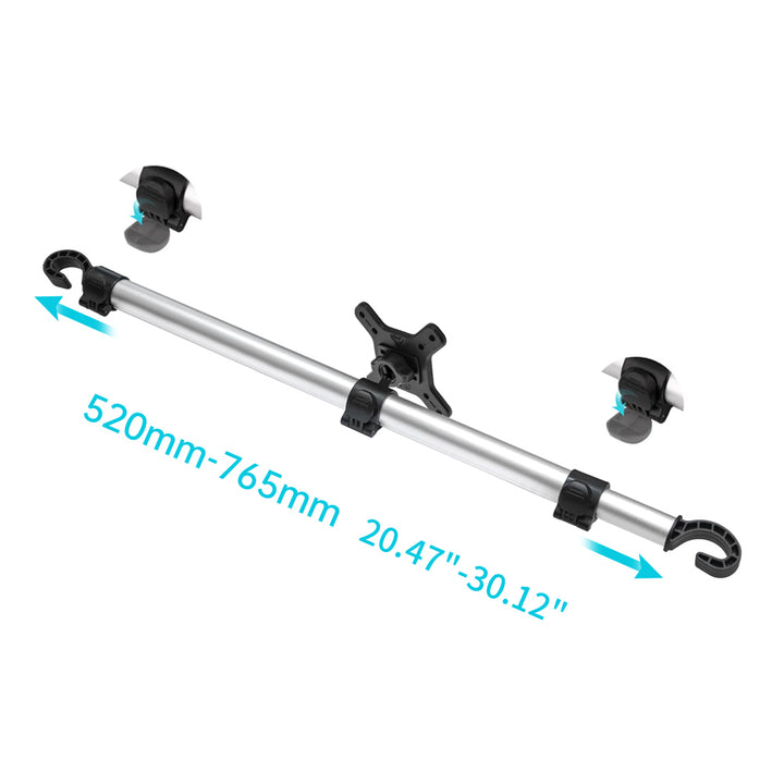 VSA-X03 | Car Long Backseat Mount VESA Mount ( 75x75mm | 50x50mm ) | Design for Tablet