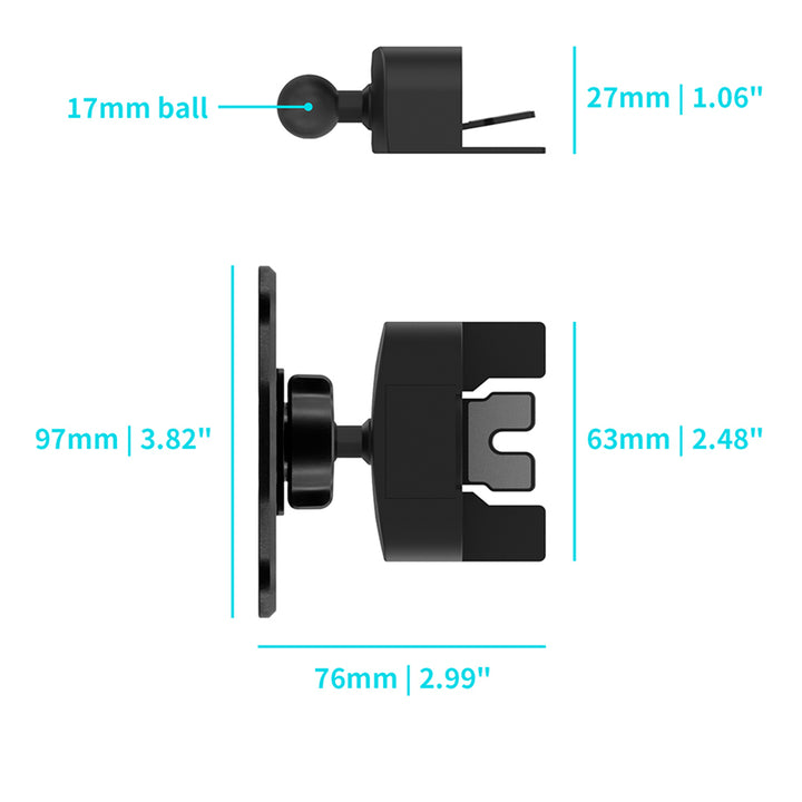 VSA-X100 | CD Slot Mount VESA Mount ( 75x75mm | 50x50mm ) | Design for Tablet