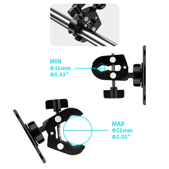 VSA-X132 | Quick Release Handle Bar Mount VESA Mount ( 75x75mm | 50x50mm ) | Design for Tablet