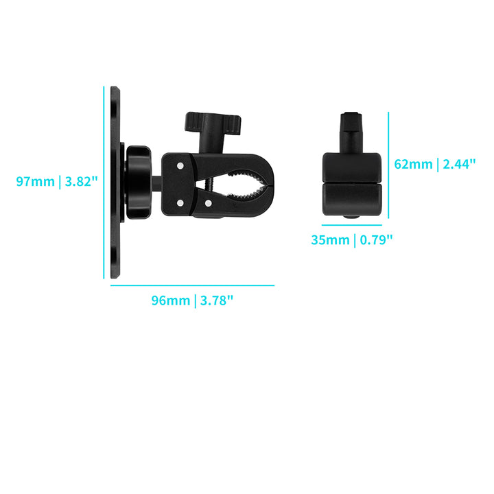 VSA-X146 | Quick Release Handlebar Mount VESA Mount ( 75x75mm | 50x50mm ) | Design for Tablet
