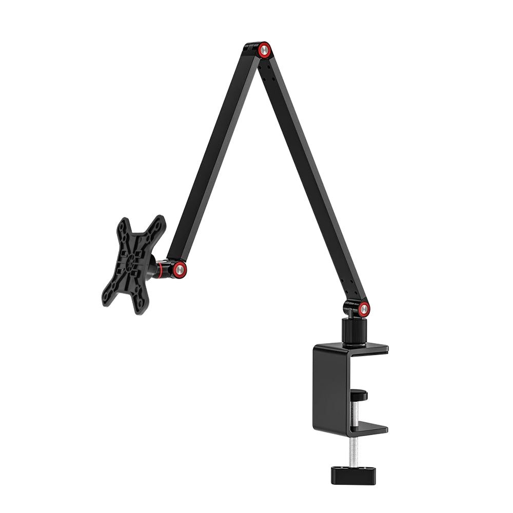 ARMOR-X Foldable Tabletop Clamp VESA mount for tablet.