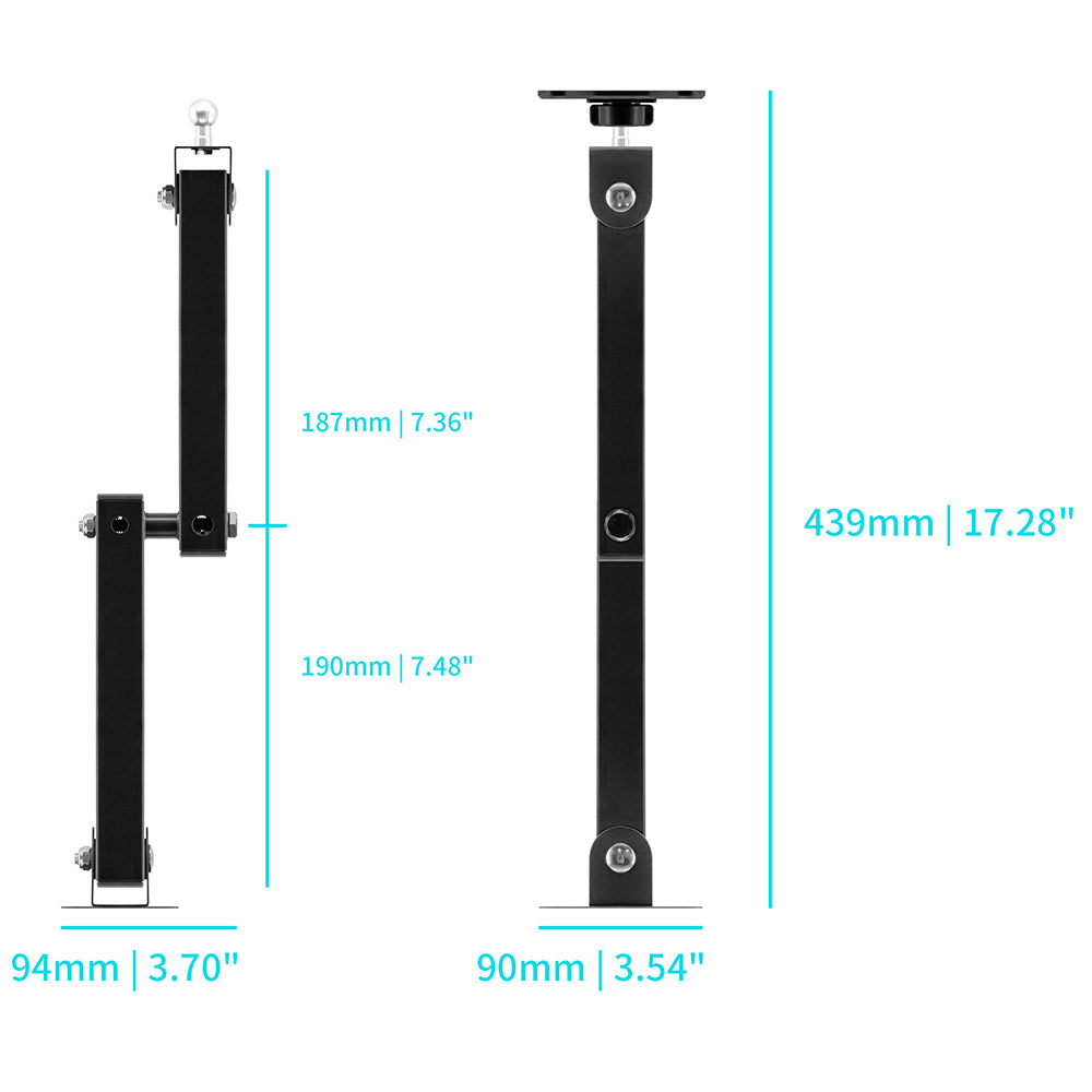 VSA-X167 | Drill-Down Wall VESA Mount ( 75x75mm | 50x50mm ) | Design for Tablet