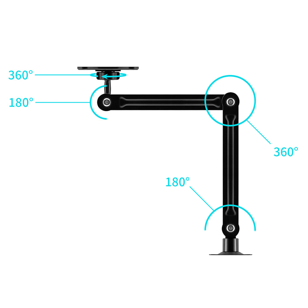 VSA-X168 | Drill-Down Wall VESA Mount ( 75x75mm | 50x50mm ) | Design for Tablet