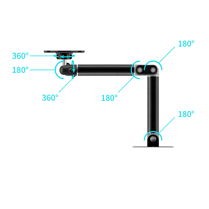 VSA-X169 | Drill-Down Wall VESA Mount ( 75x75mm | 50x50mm ) | Design for Tablet