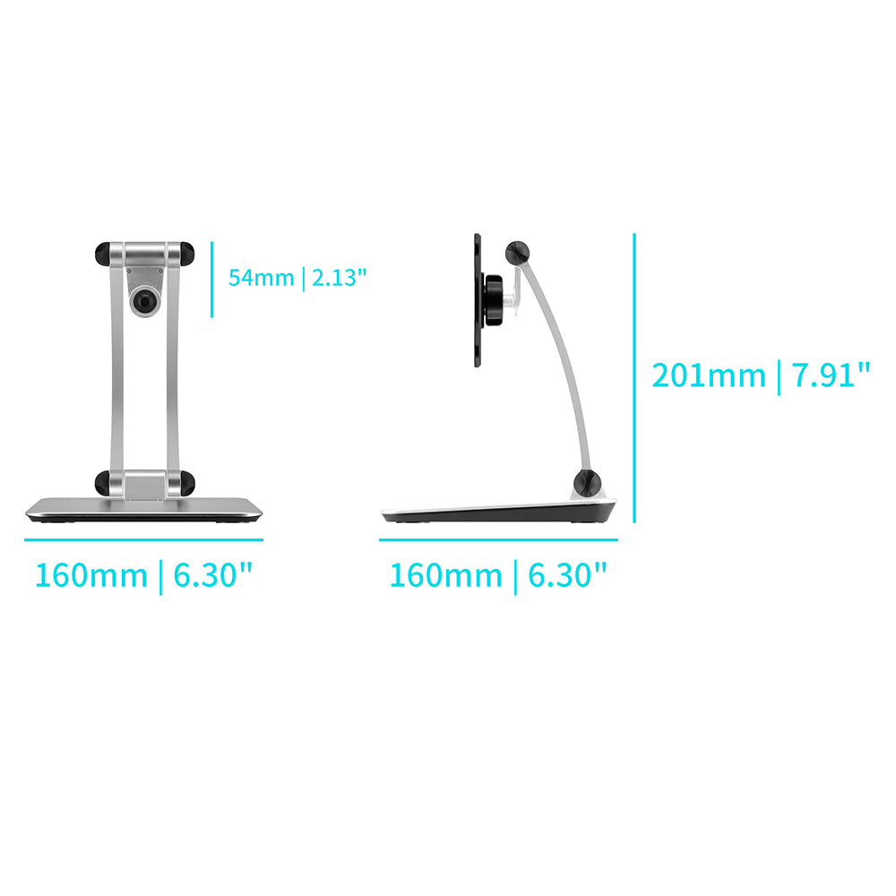 VSA-X171 | Adjustable Desktop VESA Mount ( 75x75mm | 50x50mm ) | Design for Tablet