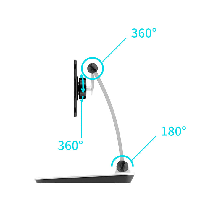 VSA-X171 | Adjustable Desktop VESA Mount ( 75x75mm | 50x50mm ) | Design for Tablet