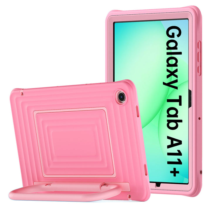 WSC-SS-X230 | Samsung Galaxy Tab A11+ A11 Plus ( 11" ) SM-X230 X235 X236 X238 / A9+ A9 Plus ( 11" ) | Rugged Case with Kick-Stand & Folding Grip