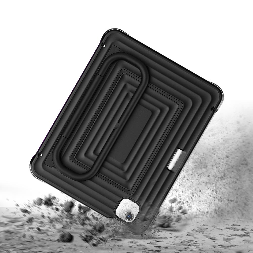 WSC-iPad-A5 | iPad Air 4 2020 / iPad Air 5 2022 | Rugged Case with Kick-Stand &amp; Folding Grip