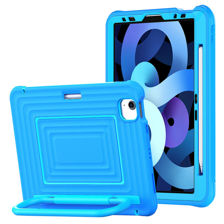 WSC-iPad-A5 | iPad Air 4 2020 / iPad Air 5 2022 | Rugged Case with Kick-Stand &amp; Folding Grip