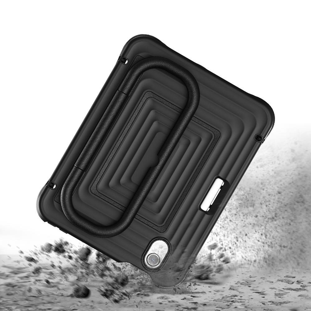 WSC-iPad-M6 | iPad mini 6 | Rugged Case with Kick-Stand & Folding Grip