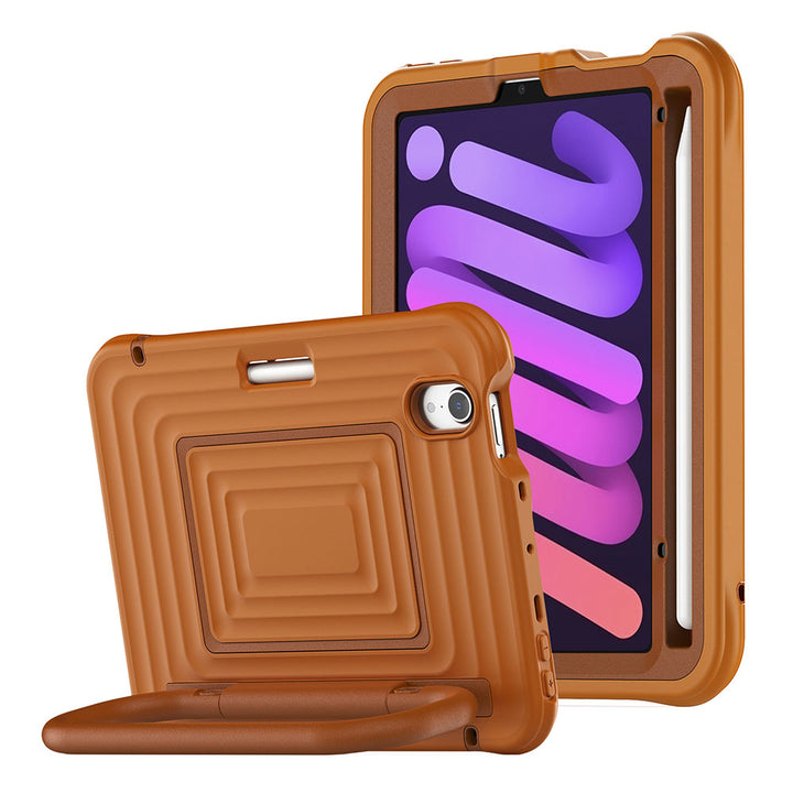 WSC-iPad-M6 | iPad mini 6 | Rugged Case with Kick-Stand & Folding Grip