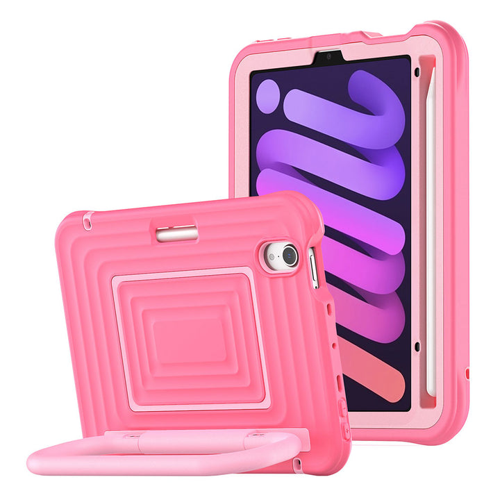 WSC-iPad-M6 | iPad mini 6 | Rugged Case with Kick-Stand & Folding Grip