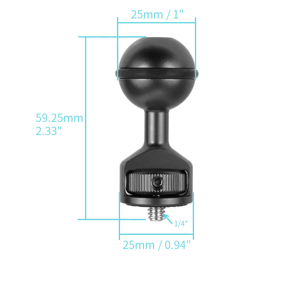 X-P10K | Heavy-Duty 1/4” M6 Threaded Mount | ONE-LOCK for Phone