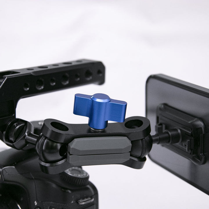 ARMOR-X Heavy-Duty 1/4” M6 Threaded Mount for phone. Fit for any standard camera rig.