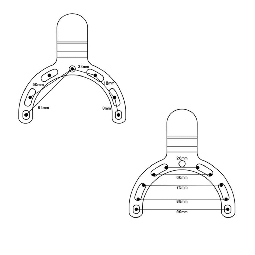 X-P31K | Heavy-Duty Motorcycle Fuel / Oil Tank Mount * SMALL | ONE-LOCK for Phone