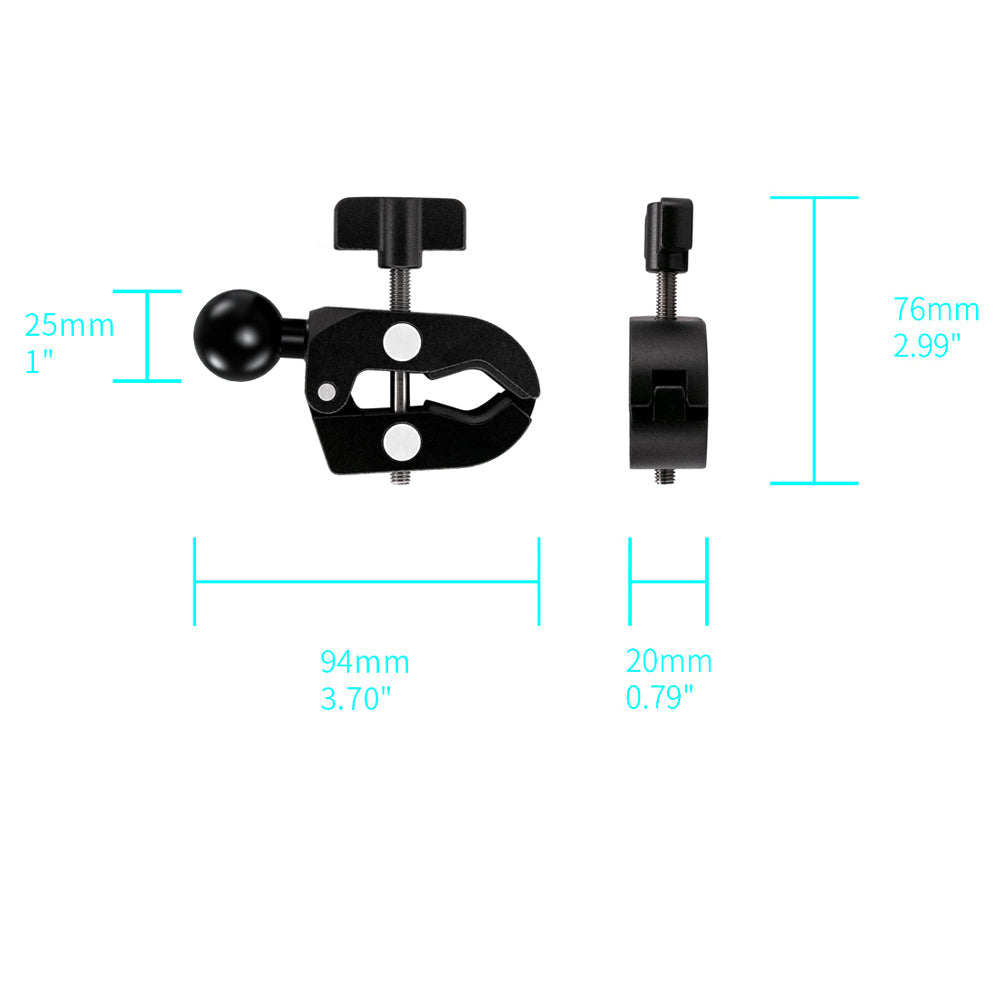 ARMOR-X Quick Release Handle Bar Mount for tablet.