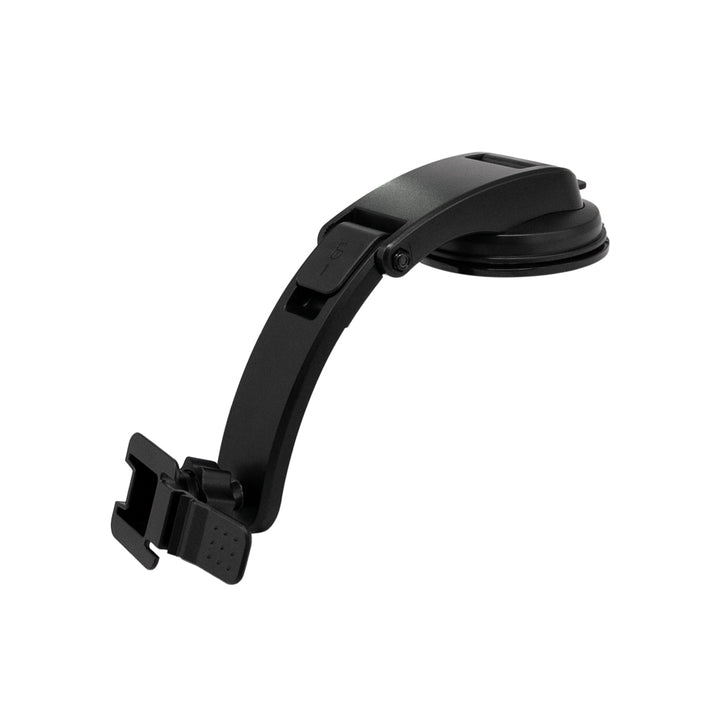 ARMOR-X Folding Arm Suction Cup Mount for tablet, great to use on most smooth surfaces, such as dashboards, windshields, countertops, desks and so on.