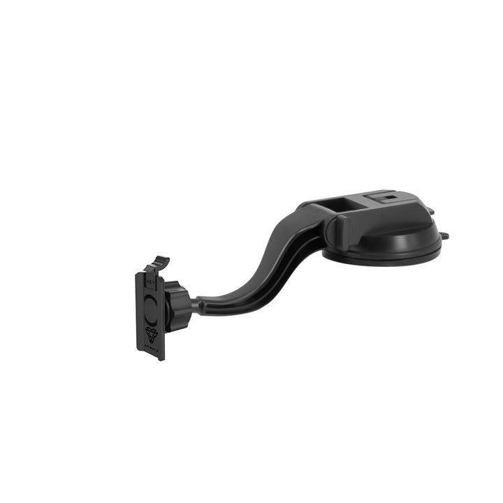 ARMOR-X car suction cup mount design for phone, great to use on car dashboard, console, windshield or other textured but flat & dry surfaces.