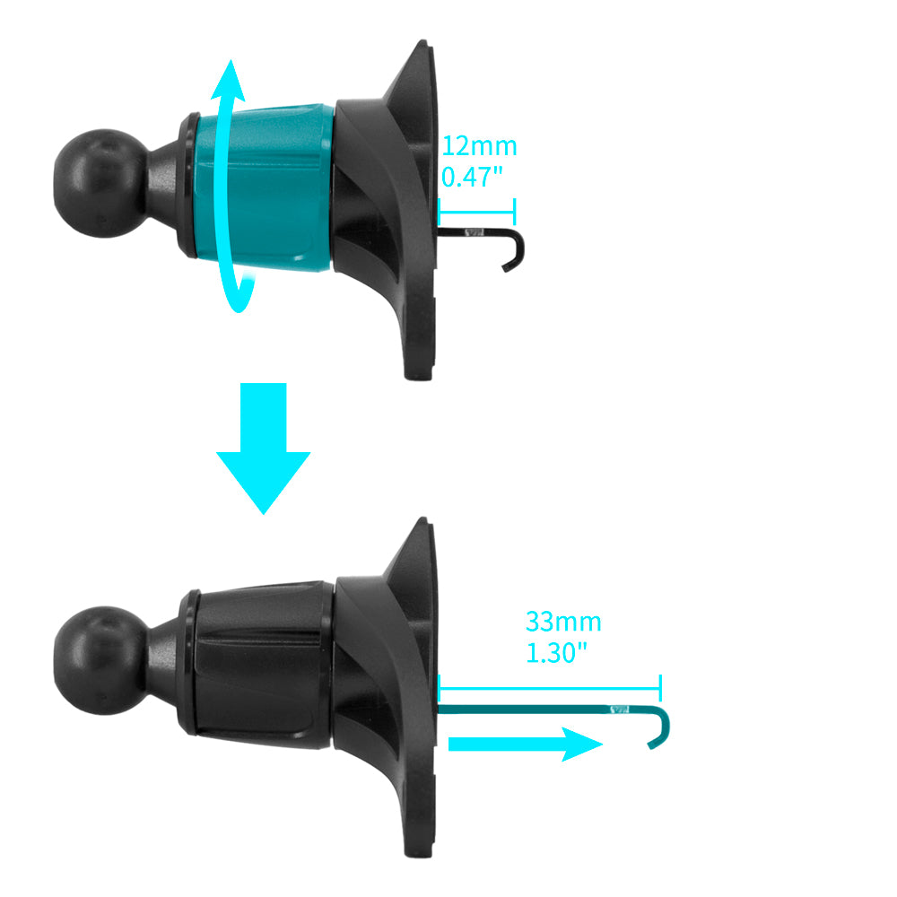 X152K | Car Air Vent Mount for Mercedes Benz | TYPE-K For ActiveKEY
