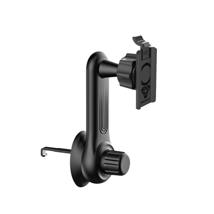 ARMOR-X Car Air Vent Mount. Mounting on the blades of the air outlet of the vehicle air conditioner. Compatible with horizontal or vertical vents.