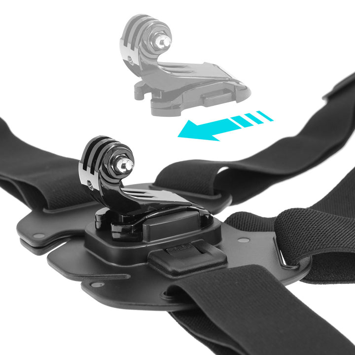 X177T | Quick Release Chest Mount Harness for iPad mini or 7-8" Tablet | TYPE-T for Tablet