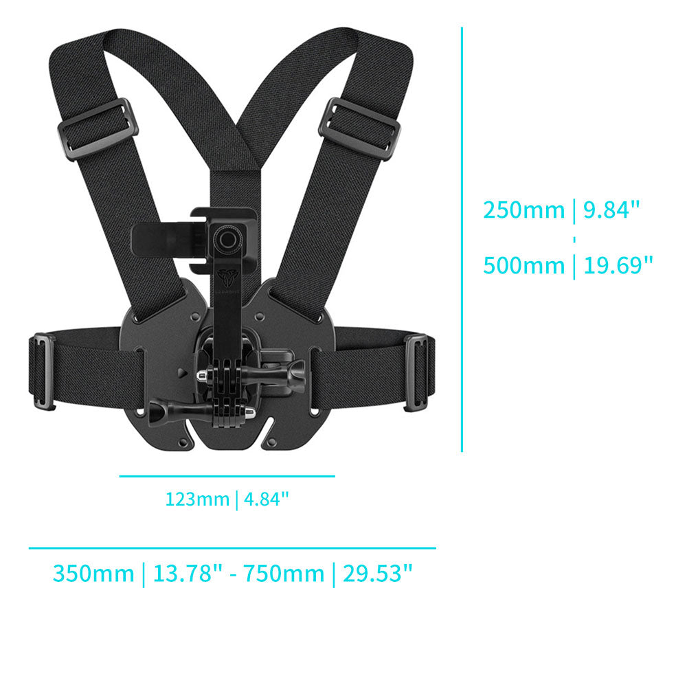 X177T | Quick Release Chest Mount Harness for iPad mini or 7-8" Tablet | TYPE-T for Tablet