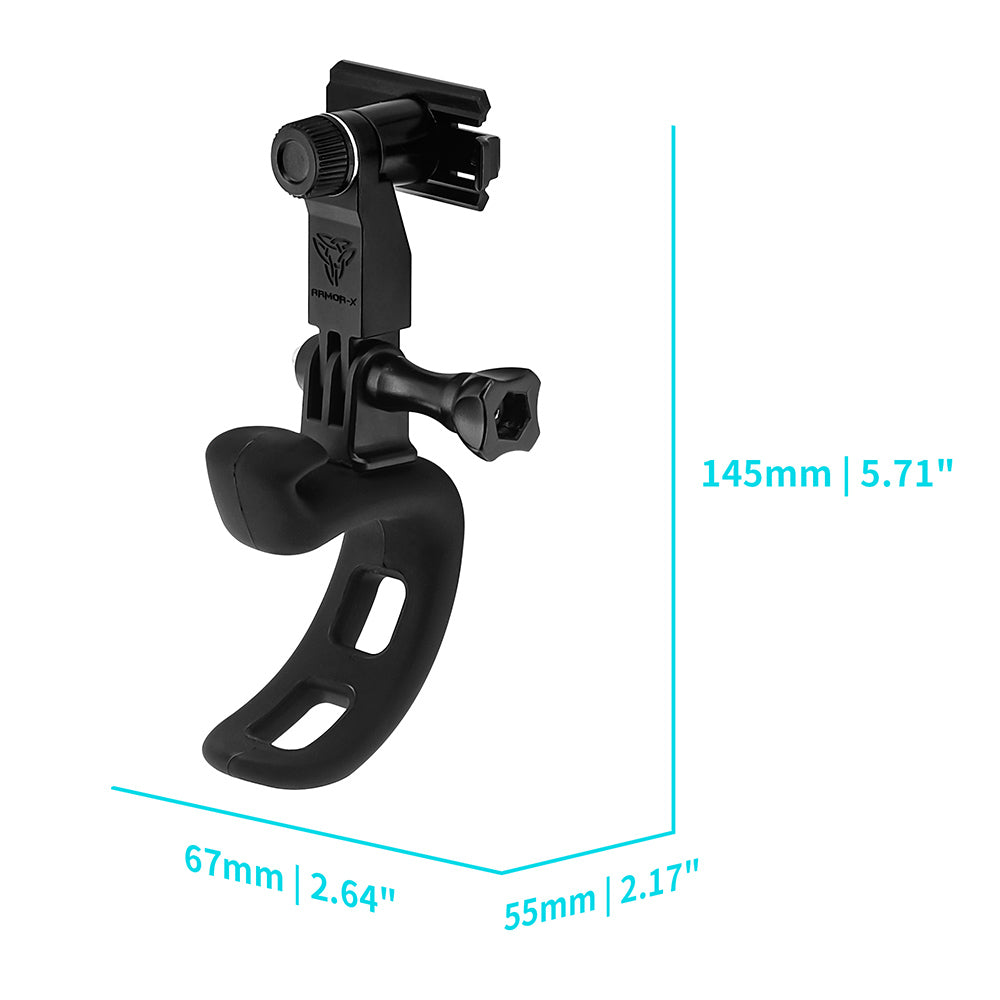 X180K | Elastic Wrap Handlebar Mount | ⌀22-60mm | TYPE-K For ActiveKEY