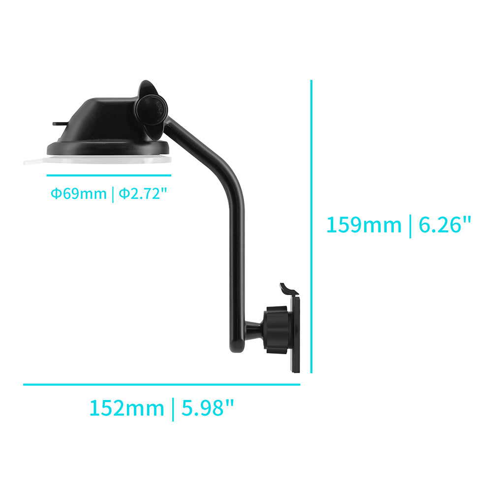 X181K | Car Dashboard Suction Mount | TYPE-K For ActiveKEY